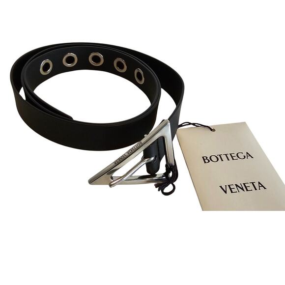 Bottega Veneta Rubber Triangle Belt 90cm/36in - Picture 1 of 5